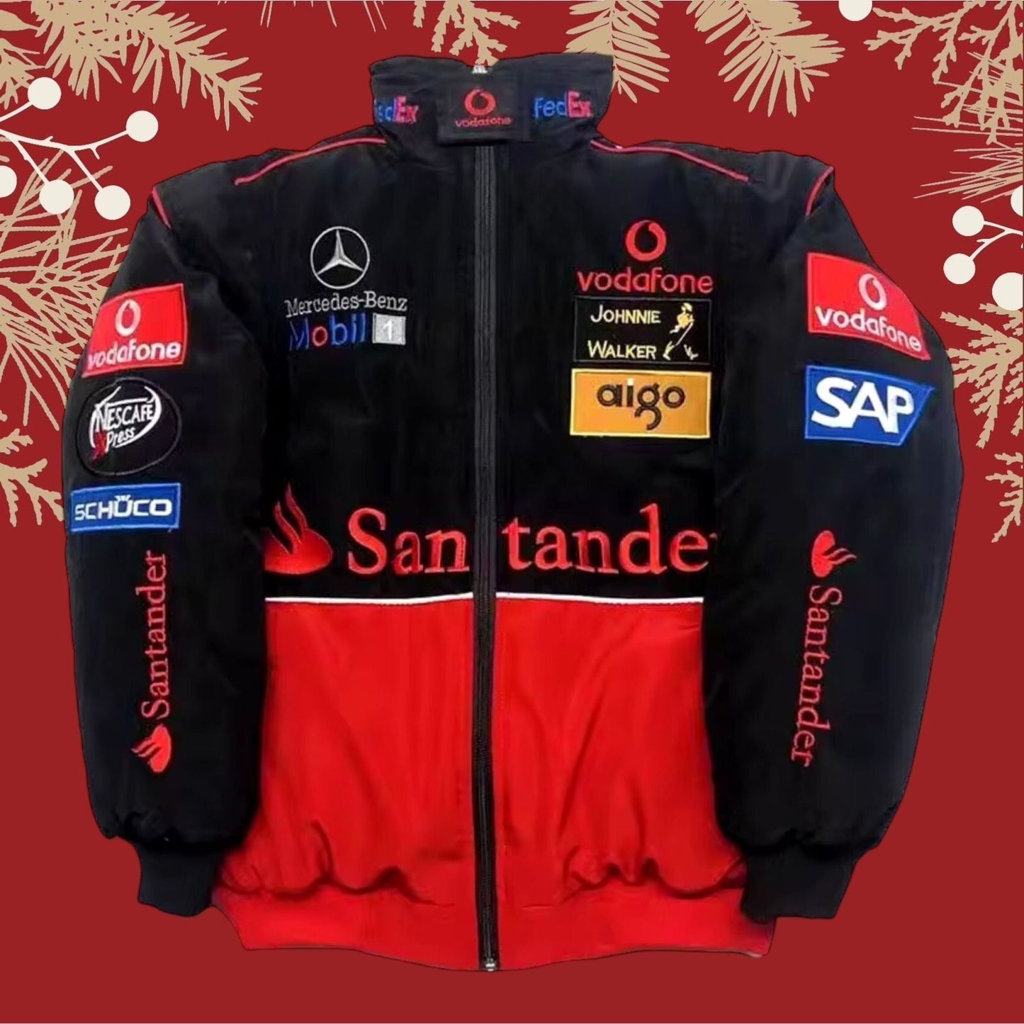 Chaqueta Vintage Mclaren RED