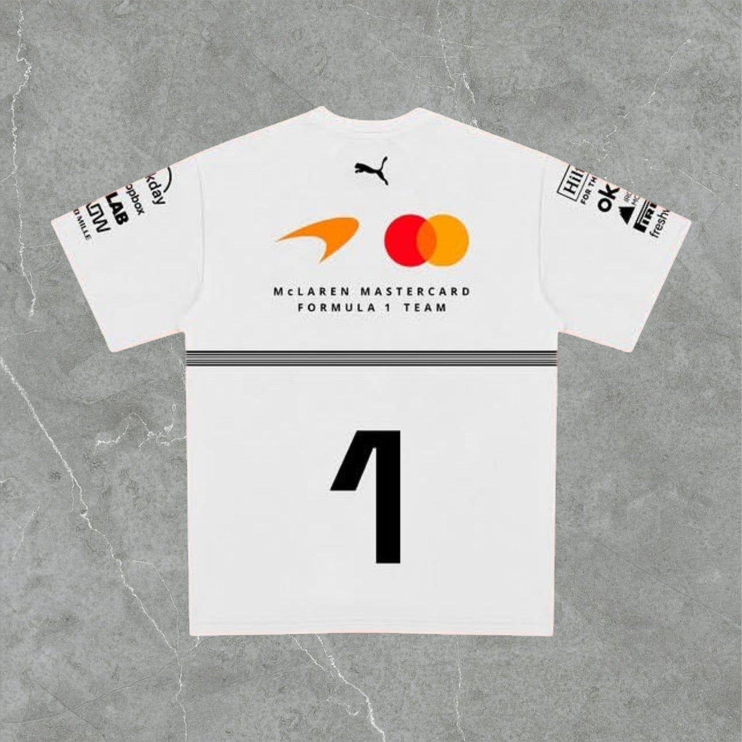 Polera Blanca McLaren L. Norris 2026