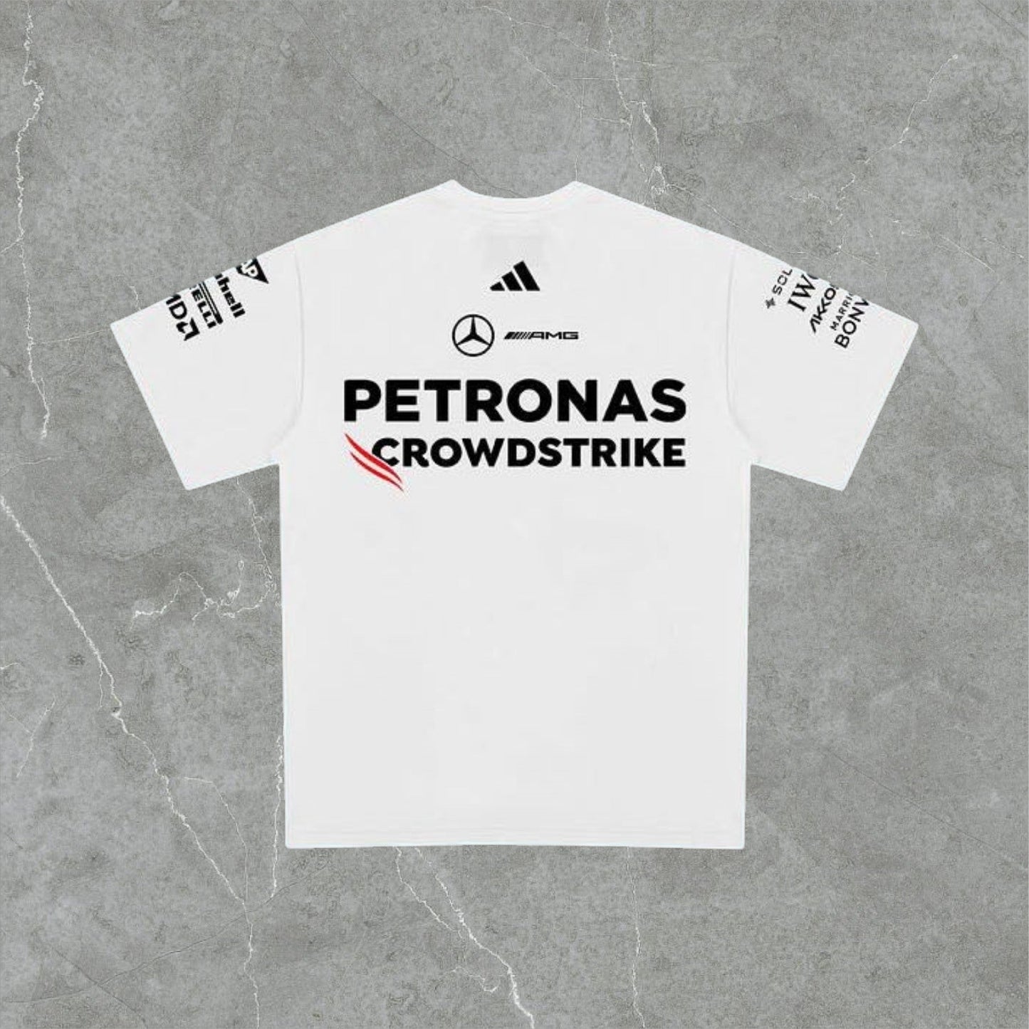 Polera Blanca Mercedes 2026