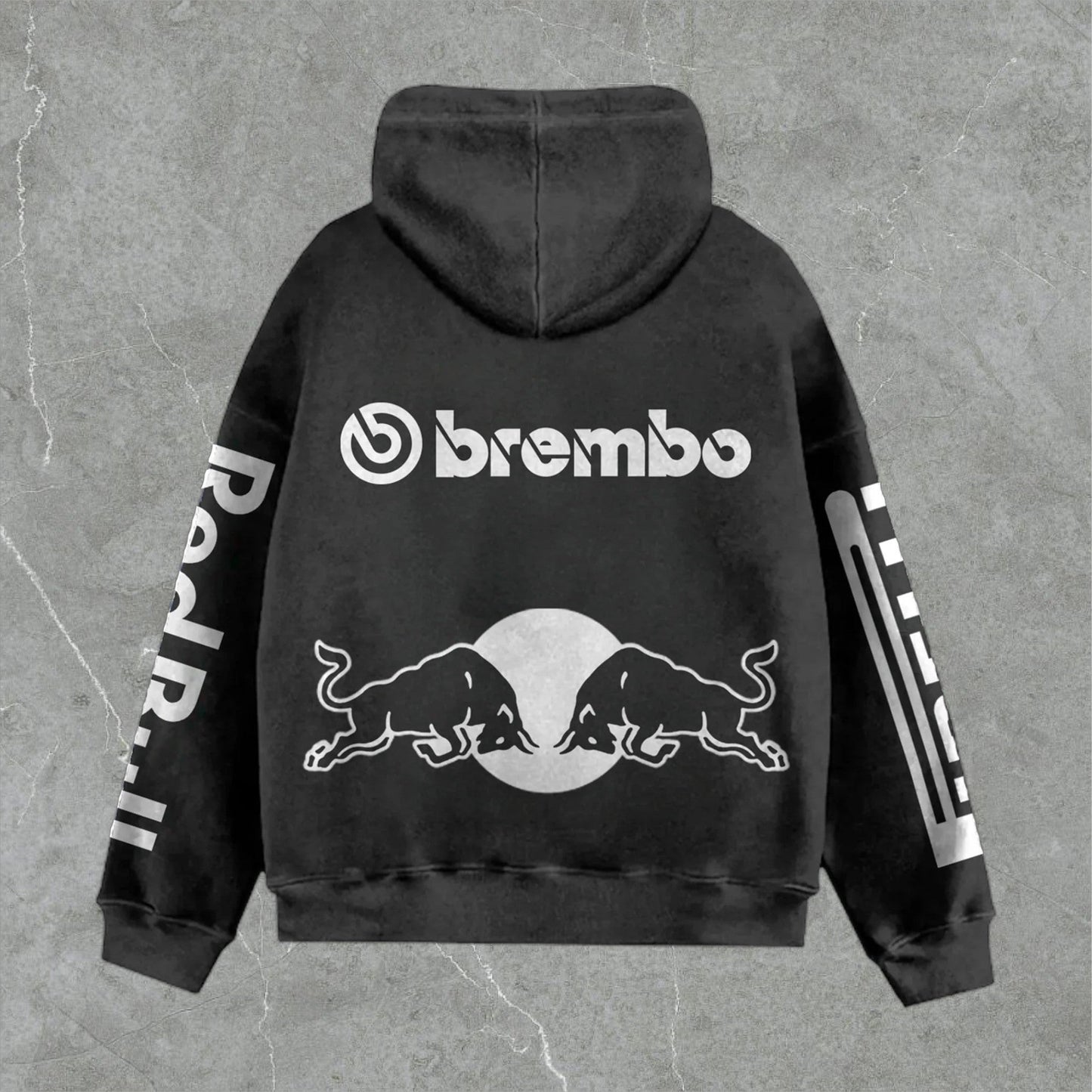 Poleron Redbull White-Logo 2026